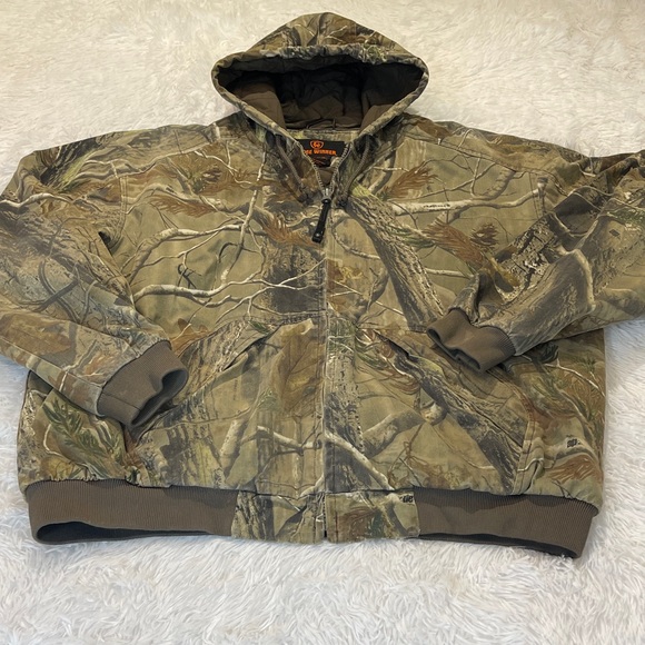 REALTREE GAME WINNER Camo Hooded MENS SIZE L - Picture 1 of 8